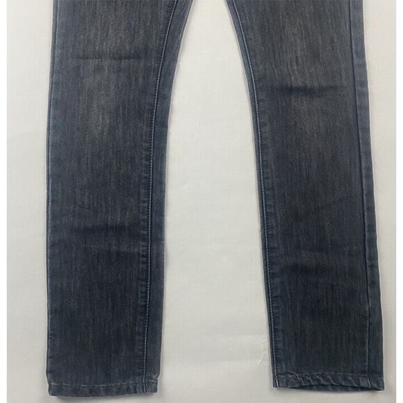 LUCKY BRAND Boys COOPER SLIM Gray/Blue Denim Jeans Raw Wash Size 16 Cotton Poly - Picture 4 of 9